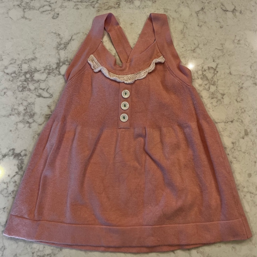 Matilda Jane Pink Camisole with Button Accents